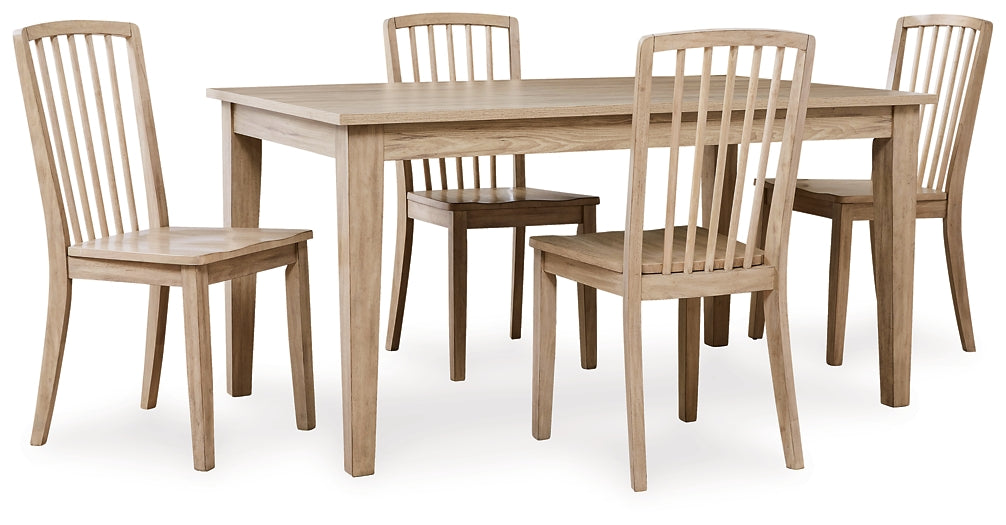 Ashley Express - Gleanville Dining Table and 4 Chairs