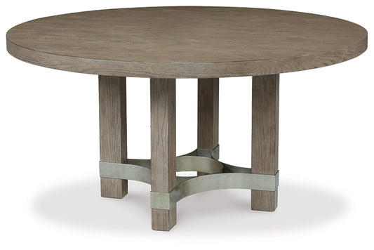 Chrestner Round Dining Room Table