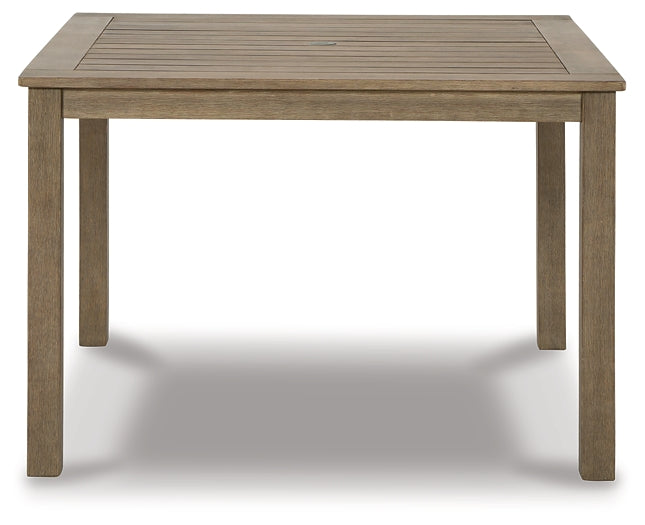 Ashley Express - Aria Plains Square Dining Table w/UMB OPT