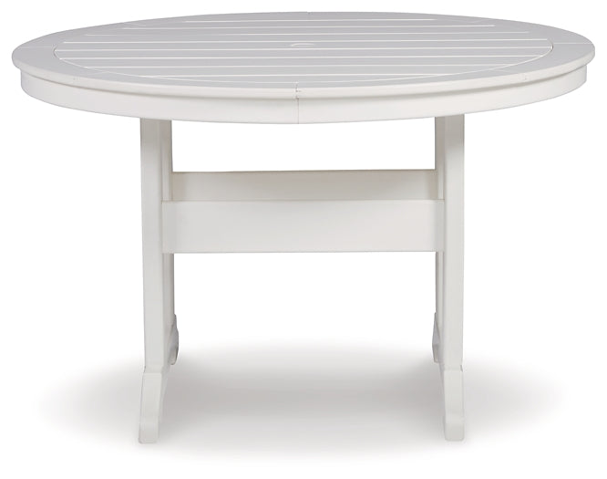 Ashley Express - Crescent Luxe Round Dining Table w/UMB OPT