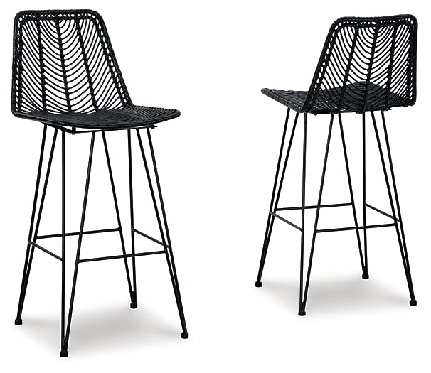 Ashley Express - Angentree Upholstered Barstool (2/CN)