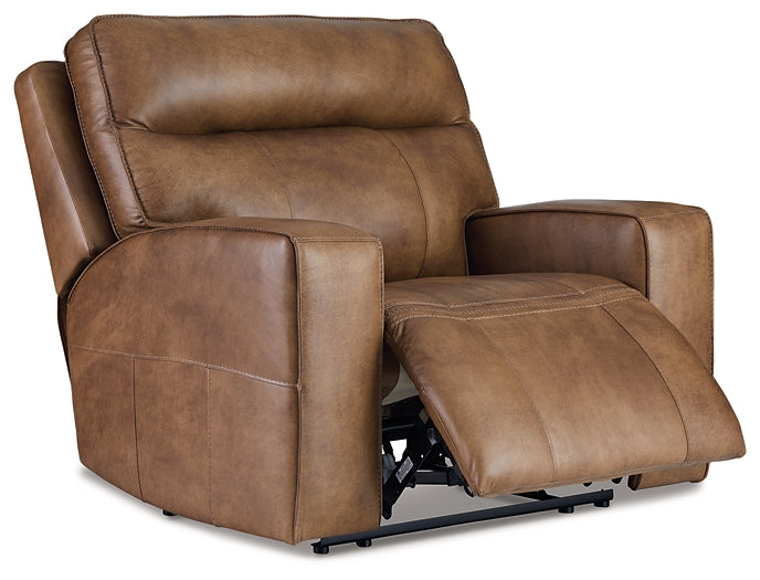 Game Plan Wide Seat Power Recliner