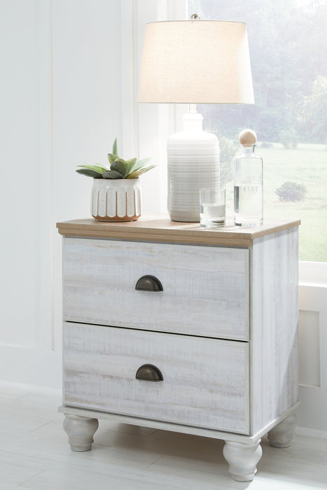 Ashley Express - Haven Bay Two Drawer Night Stand