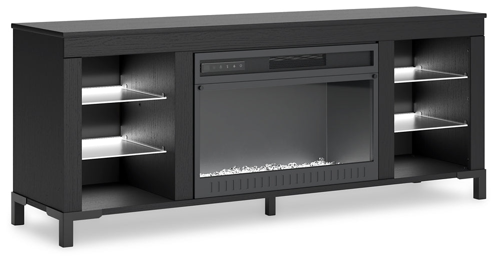 Cayberry TV Stand with Fireplace