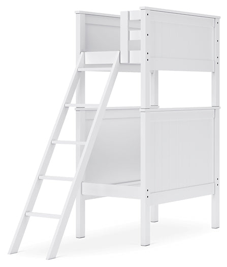 Nextonfort  Over Twin Display Bunk Bed - In Store Only