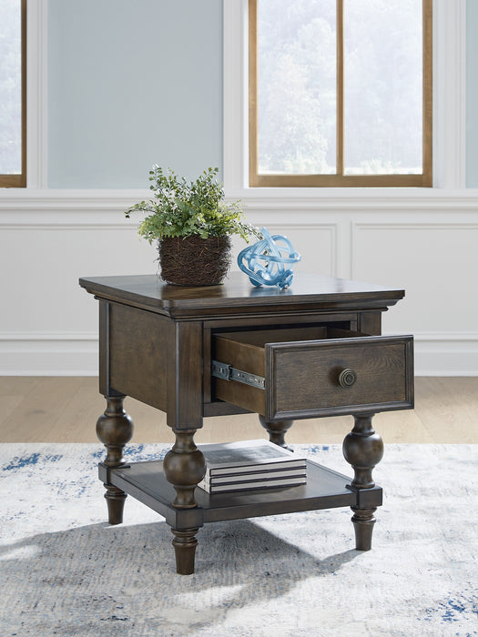 Veramond Coffee Table with 1 End Table