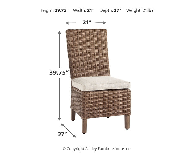 Ashley Express - Beachcroft Side Chair with Cushion (2/CN)