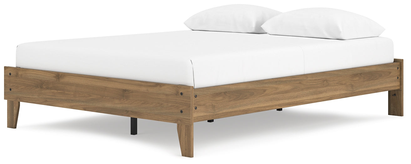 Ashley Express - Deanlow Queen Platform Bed with 2 Nightstands