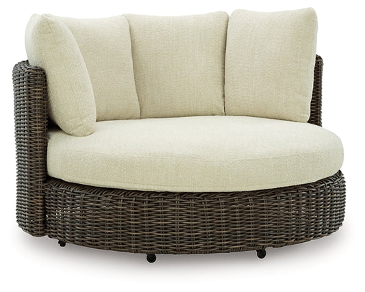 Kimora Swivel Lounge Chair w/Cushion